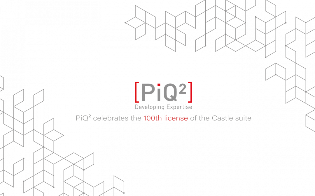 PiQ² celebrates the 100th license of the Castle suite