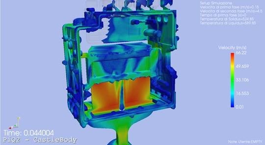 Thanks to the use of simulation, we have the possibility of analysing in advance possible discrepancies in the component and calculate the moulds correctly 